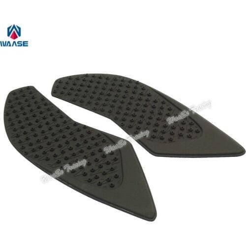 Waase Motorcycle Tank Pad Protector Sticker Decal Gas Knee Grip Tank Traction Pad Side For Yamaha YZF R1 2015 2016