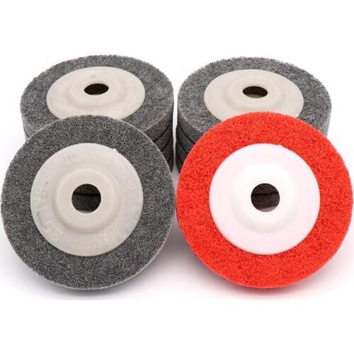 1pcs Fiber Wheel Angle Nylon Wheel Non Weaving Polishing Fiber Wheel Grinding Nylon Wheel
