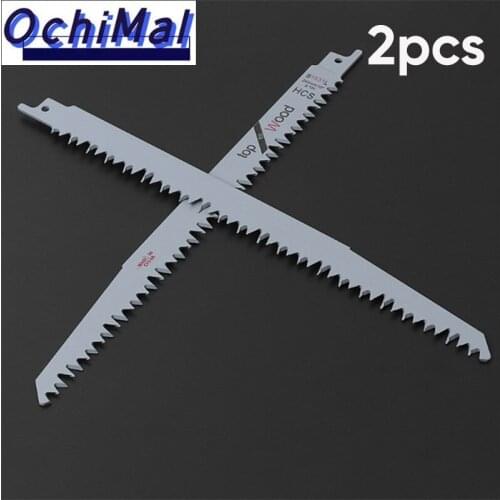 2pcs Reciprocating Saw Blades 9.5 Set Electric Wood Metal Pruning S1531l For Metal Or Wood Cutting Hight Quality Renovate Tool
