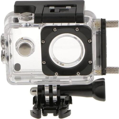 Motorcycle and ATV Waterproof Case for SJ4000 Series Action Camera, Water Resistant Housing and Car Charger Accessories