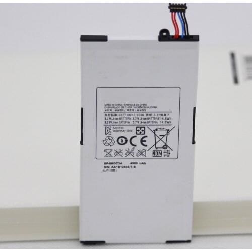 ISUNOO 2pcs/lot 4000mAh SP4960C3A Tablet Battery For Samsung GALAXY Tab GT P1000 P1010 Rechargeable Lithium Polymer Batteries