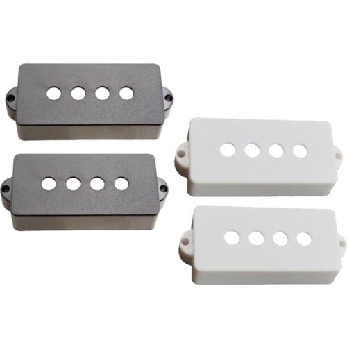 Pack of 2 Bass Open Pickup Covers Frames with Holes for PB Precision Bass Accessory