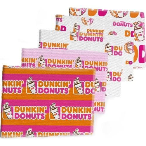 Drinks Dunkin' Donuts Fabric Cup Printed Polyester Cotton Twill Fabric Patchwor Printed 50*145CM