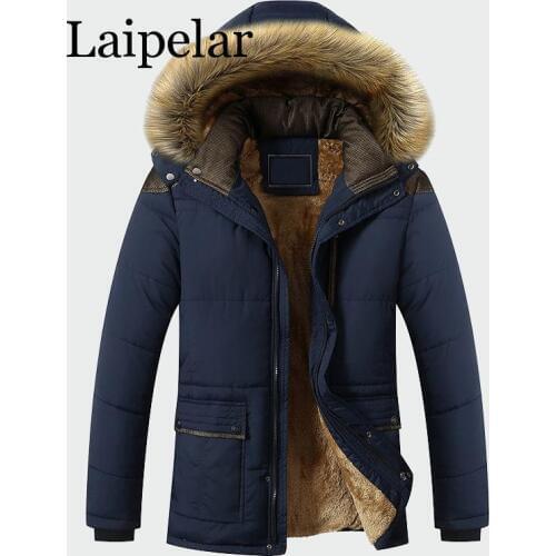 Laipelar Men's Parkas With A Hood