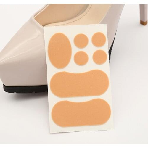 Lightweight heel stickers, comfortable, anti-wear foam, adjustable shoe size, half size pad shoes, heel stickers