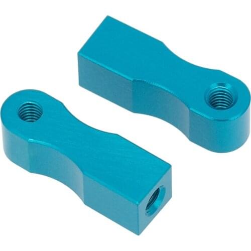 2Pcs Metal Servo Mount Fixing Bracket for Tamiya TT01 TT-01 1/10 RC Car Upgrade Parts