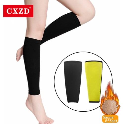 CXZD Hot Sale Women Neoprene Sauna Arm + Thigh Shaper Sweat Trainer Slimmer Stretch Sport Trimmer Sleeve Compression Fat Burning