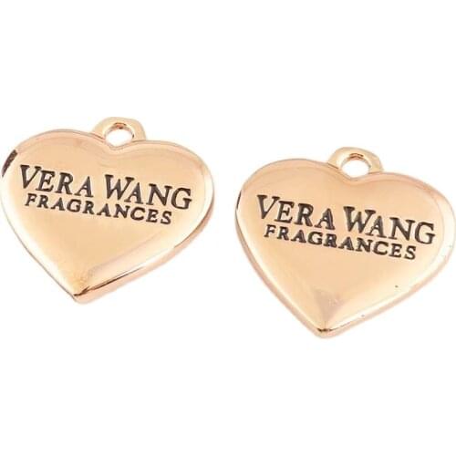 Fashion charms Beads Love shape Lettering Beautiful Jewelry Connectors For DIY Handmade Jewelry Pendant Bracelet Making