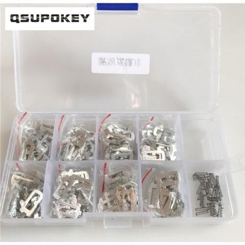 New 200pcs/lot HU100 Car Lock Reed Locking Plate For Chevrolet/Ma Rui bao/Cruze/Camaro Buick New Regal LaCrosse GL8 Each 25pcs