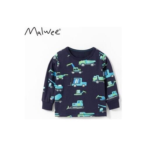 New Childrens Clothing 2020 Spring Autumn New Kids Boys Long-sleeved T-shirt Wholesale Autumn Boys T-shirt Tops Baby Clothes