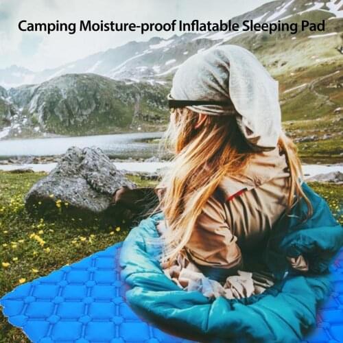 Camping Mat Ultralight Portable Sleeping Mattress Bed For Outdoor Mat Furniture Bed Ultralight Cushion Pillow Hiking Trekking