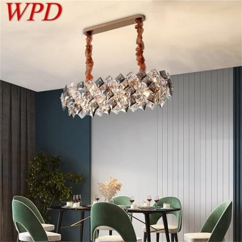 WPD Pendant Light Postmodern Luxury Crystal Creative LED Lamp Fixture For Home Dining Living Room