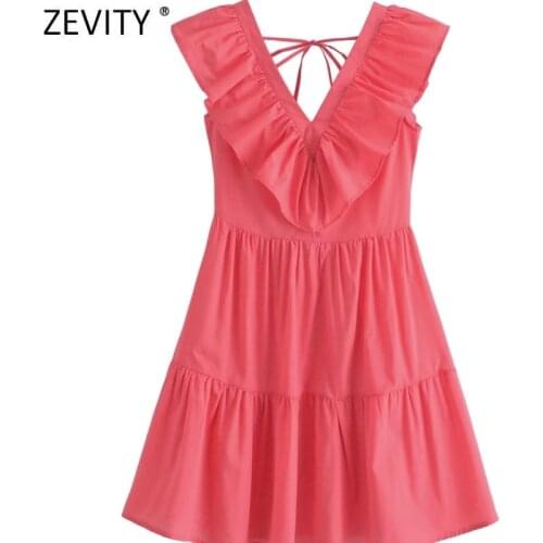 Модные платья-трапеции ZEVITY China At AliExpress