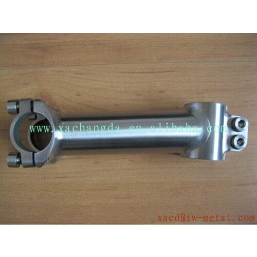 100mm Titanium bicycle stem 100mm light weight titanium bike stem Top-rated XACD customized titanium bike handlebar stem