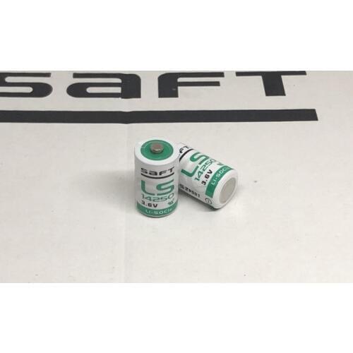 2pcs/lot New Original SAFT LS14250 AA 3.6V 900mAh Thionyl Chloride Low Self-Discharge Lithium Battery PLC Batteries