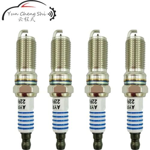 4pcs/lot Iridium Auto Ignition Plug AYFS 22FM SP 411 Spark Plugs For Ford Lincoln Mercury Mazda AYFS22FM SP-411