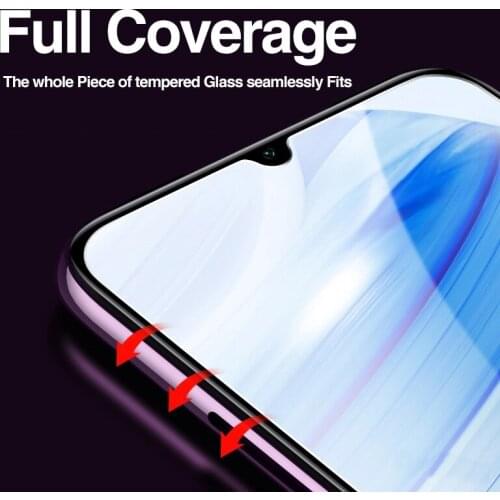 4Pcs Tempered Glass For Xiaomi Redmi Note 10 8 7 9s 9 Pro Screen Protector For Poco X3 M3 X3 Pro NFC F3 Full Protective Glass