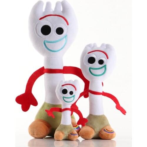 Disney 15-35cm Toy Story 4 Forky Plush Toys Movie Toy Story Forky Soft Stuffed Dolls Keychain Kids Children Birthday Gifts