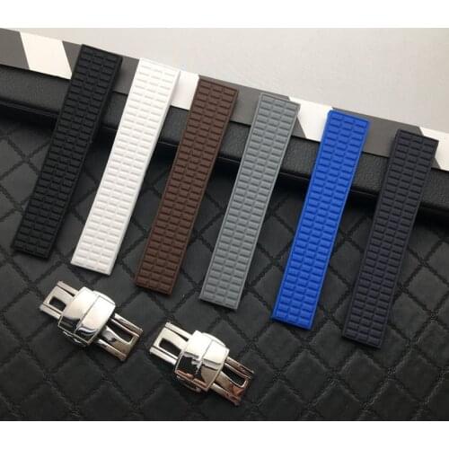 Luxury Brand 18mm watchband Rubber silicone Watch band for Patek strap for Philippe belt Ladies Aquanaut 5067A 491PTK series