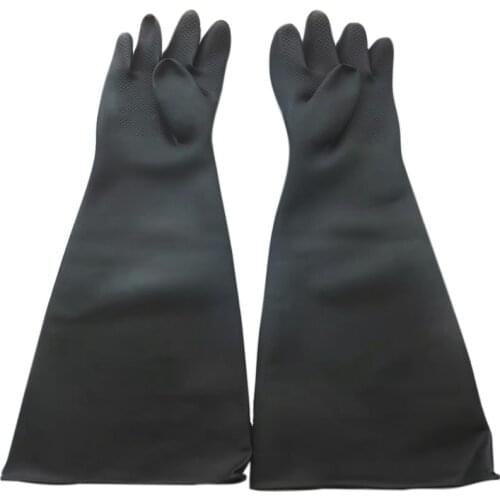 Quality Sand Blasting Gloves for Sandblast Cabinet Gloves 60x20cm