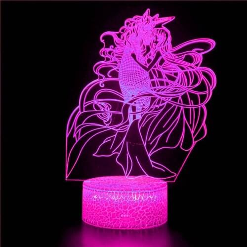 For Unicorn small table lamp creative bedside decoration couple gift student desktop childrens prize room decoration night ligh