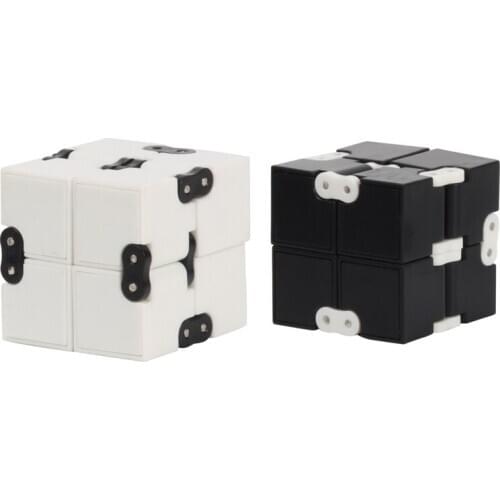 Mini Infinity Cube Relief Cube Blocks Toy Anxiety Stress Children Kids Funny Decompression Toys Best New Year Gifts 3898