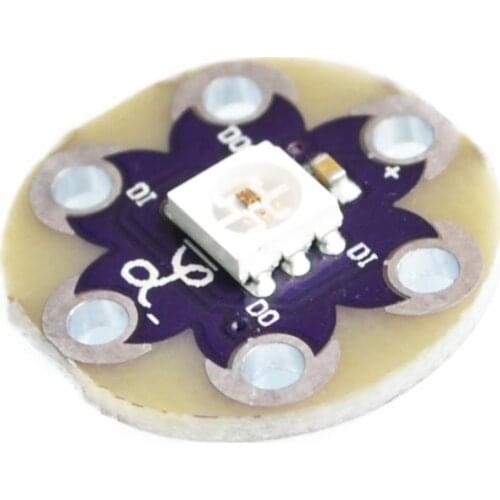 New LilyPad Pixel Board WS2812 module for arduino
