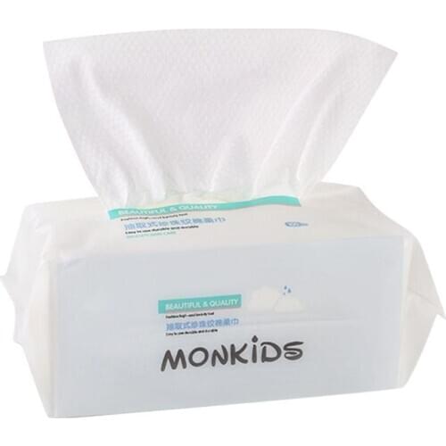 100pcs Disposable Face Towel Thickened Cotton pads Single Use Facial Cleansing Cotton Makeup Remover Towel