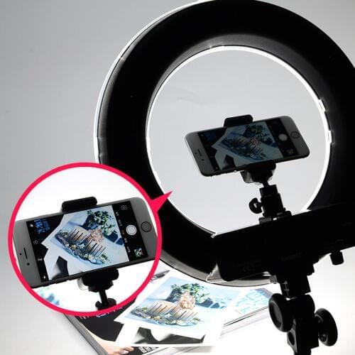 Mobile phone clip iPad flat clip, mobile phone bracket, universal live support, mobile phone clip three tripod phone clip CD50
