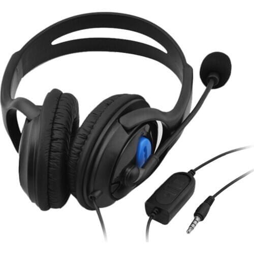3.5mm Wired Gaming Headphones Over Ear Game Headset Stereo Music Bass Earphone with Microphone for PS4 PC Laptop Smart Phone