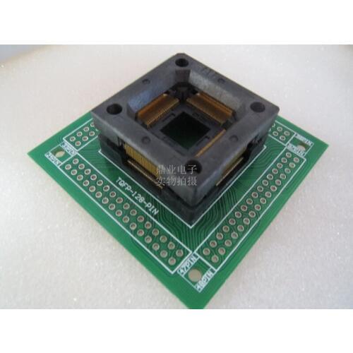 QFP128-DIP128 TQFP128 Burn-in Socket gold plating IC testing seat Test Socket test bench