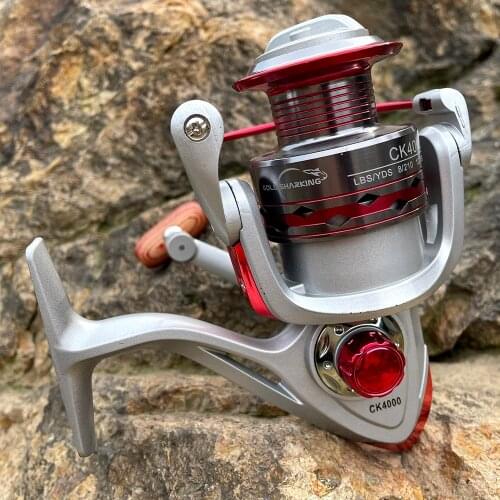 Fishing Reel 12BB Spool Aluminum Metal Handle Spinning Fishing Coil