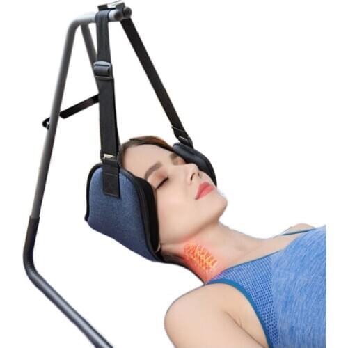 Convenient easy to take back stretcher comfortable breathable fabric neck tractor home physical tractor improves sleep quality