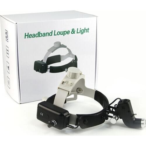 High Quality Medical Headlight Dental Headlamp Medical Magnifier Surgical Dental Head Light with Rechargeable Battery