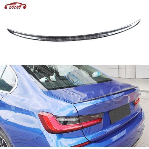 Rear Spoiler For BMW 3 Series G20 320i 330i Spoiler 2019-2020 Carbon Fiber Boot Lid Duck Wings Car Styling
