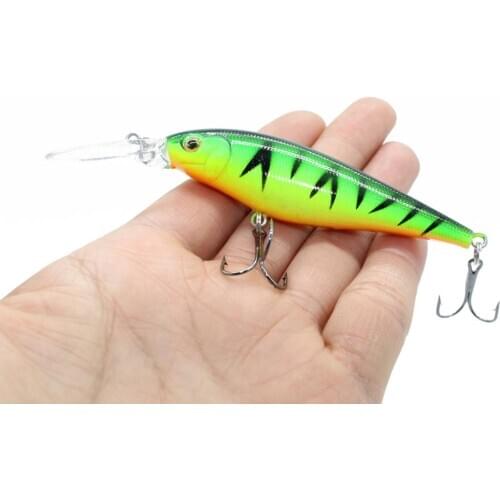 1Pcs Minnow Fishing Lures Hard Bait 11cm 10g Jig wobbler Bass Pike Lure Plastic Artificial Baits for Fishing Tackle Crankbait