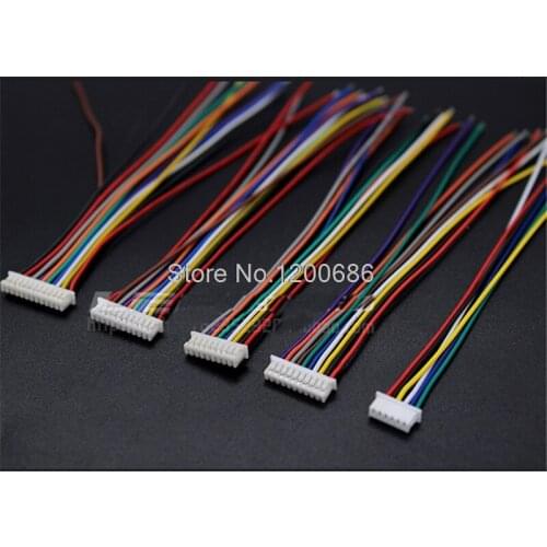 10CM 1.25MM JST 1.25 8Pin male connection connector cable 51021-0800