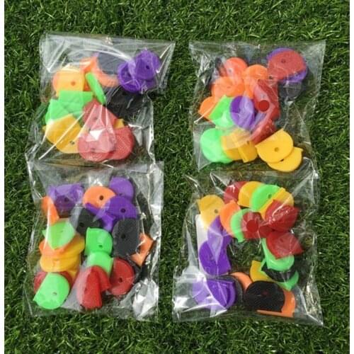 100pcs/Lot Elastic Silicon Case Universal High Tenacity Keyring Anti Scratch Practical Round Soft Protection PVC Key Cap Cover