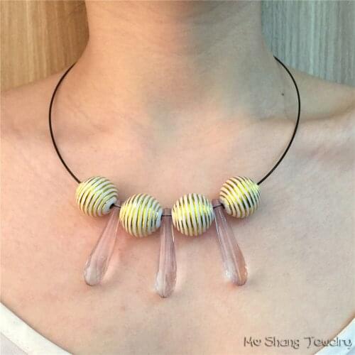 2018 New Bohemia StyleSimple Geometric Figure Combination Of Collar Necklaces Sexy Holiday Beach Sccessories