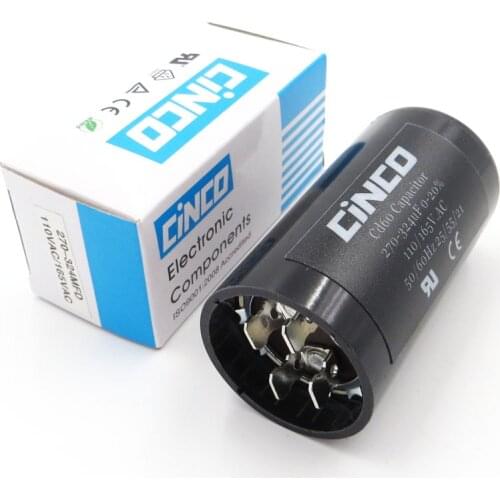 270-324uF 110V 125V 165V CD60 Motor Start Capacitors Motor Starting 270-324 mfd uf mf Compressor HVAC Electrolytic 110VAC 125VAC