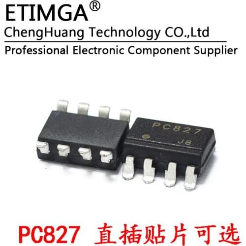 5PCS/LOT PC827 LTV827 EL827 DIP8 SOP8