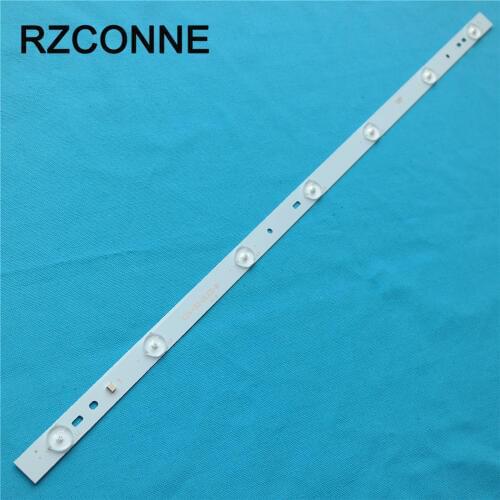 6pcs/lot 32'' 615mm*18mm 7leds LED Backlight Lamps Strips Aluminum plate w/ Optical Lens Fliter for TV Monitor Panel New