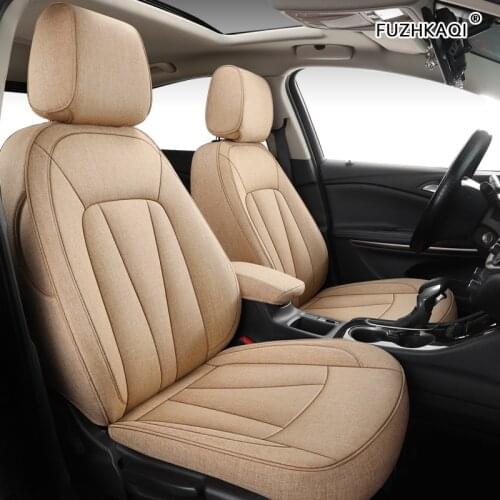FUZHKAQI Custom FLAX car seat covers set For LEXUS ES ES250 ES350 ES300h ES240 ES200 ES260 CT CT200h Automobiles Seat Covers