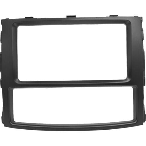 Double Din Multimedia Player Panel for MITSUBISHI PAJERO 2010 Car Stereo DVD GPS Radio Fascia Frame Dash Trim Installation Kit