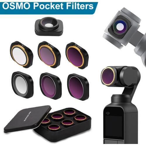 MCUV CPL NDPL ND64-PL ND32-PL ND4 ND8 Camera Lens Filter Kit for DJI OSMO POCKET 1/2 Gimbal Accessories DJI OSMO Pocket Filter