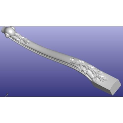 Furniture table desk cabinet chair sofa bed leg 3D model STL format file Artcam 358