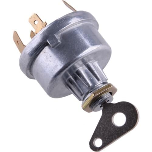 Metal Durable 4 Position Digger Tractor Ignition Switch With 2 Keys Kit Accessories Fit For Lucas 35670 128SA & Durite 0-351-06