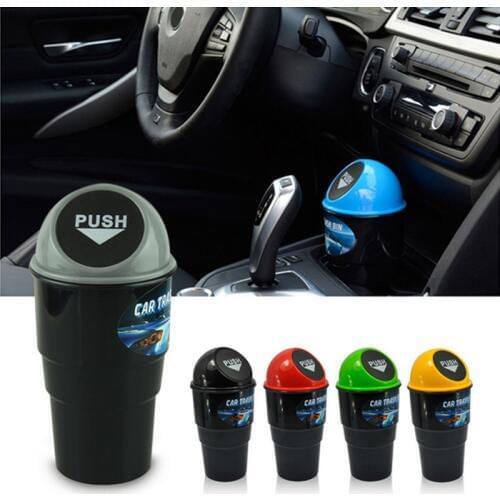 Top Fashion Multi-color Creative Car trash Can Car Mini Trash Can Multi-purpose Bucket Car Trash Can Wholesale Dropshipping CSV