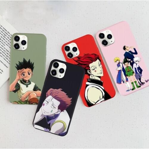 Cartoon Hunter X Hunter Silcone Phone Case for IPhone 11 Pro Max 8 7 6 6s Plus X Xr Xs SE 2020 Soft Fundas Cover Cases