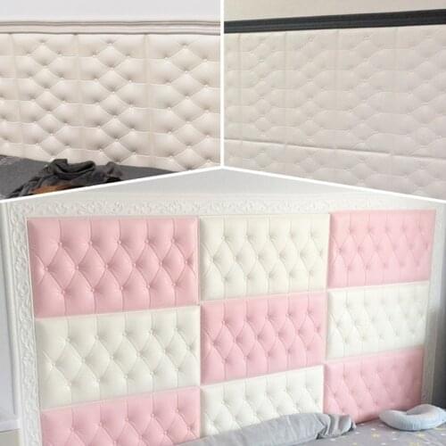 Childrens Room Anti-collision Soft Bag Tatami Wall Sticker Self-adhesive Custom Headboard Background Wall